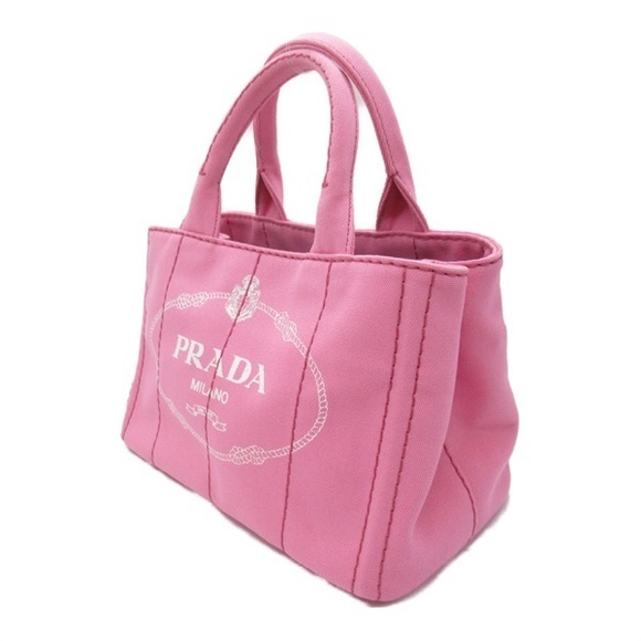 Prada Canapa Logo Handbag  Canvas Tote Bag 1BG439 in Excellent condition - Picture 3 of 14